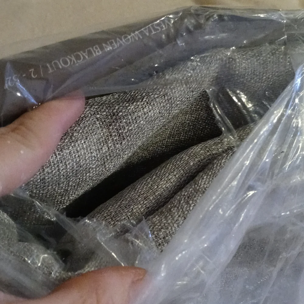 1227 Exclusive Home Vesta Woven Blackout Grommet Panels - Picture 4 of 5